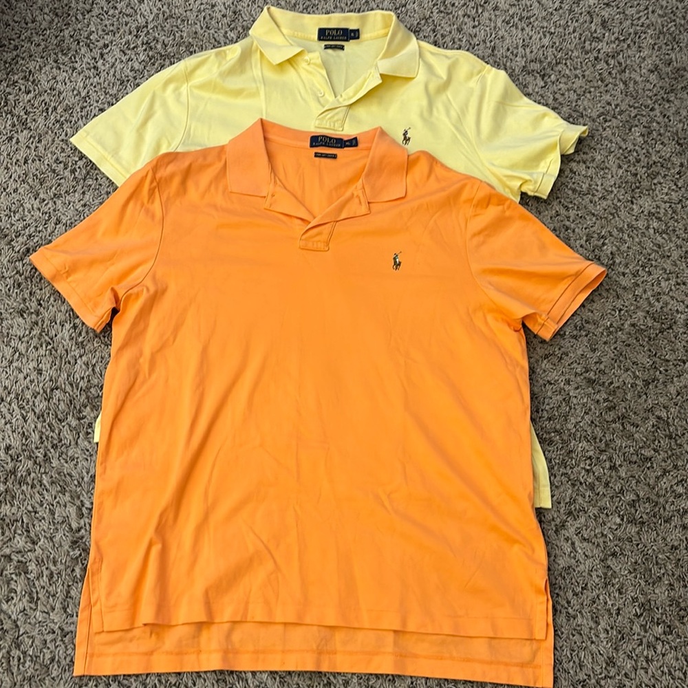 Polo Ralph Lauren
Men's Classic-Fit Pima Soft Touch Polo Shirts Lot (2)‎